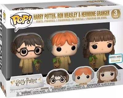PJ46 Harry Potter, Ron Weasley & Hermione Granger 3 pack
