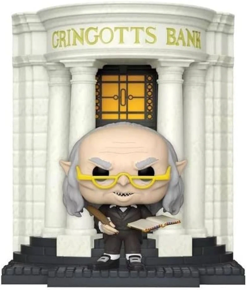 PJ104 Gringotts Head Goblin with Gringotts Bank oat 138