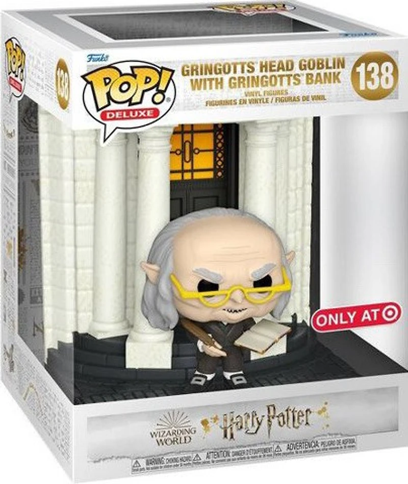 PJ104 Gringotts Head Goblin with Gringotts Bank oat 138