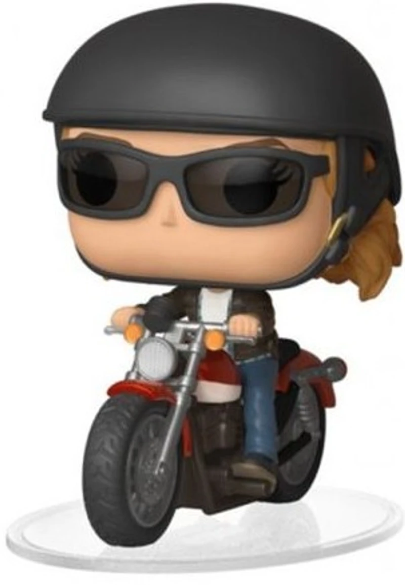 Pm184 Carol Danvers On Motorcycle 57