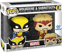Pp136 Wolverine & Sabretooth Funko Excl. 2 Pack