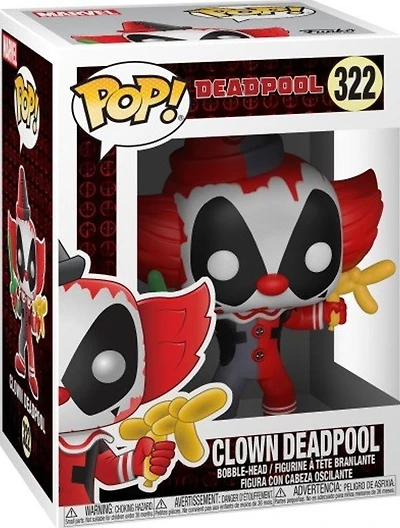 Gl12 Clown Deadpool 322