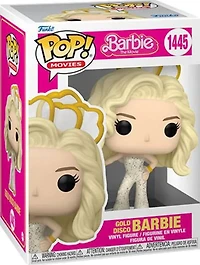 Jn197 Barbie : Gold Disco Barbie 1445