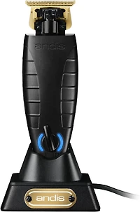 Andis #74150 GTX-EXO Professional Cord/Cordless Lithium-ion Electric Beard & Hair Trimmer with Charging Stand, Black