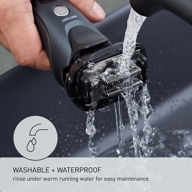 Panasonic ESLV67 Premium 5-blade Wet & Dry Electric Shaver, ARC5  Black