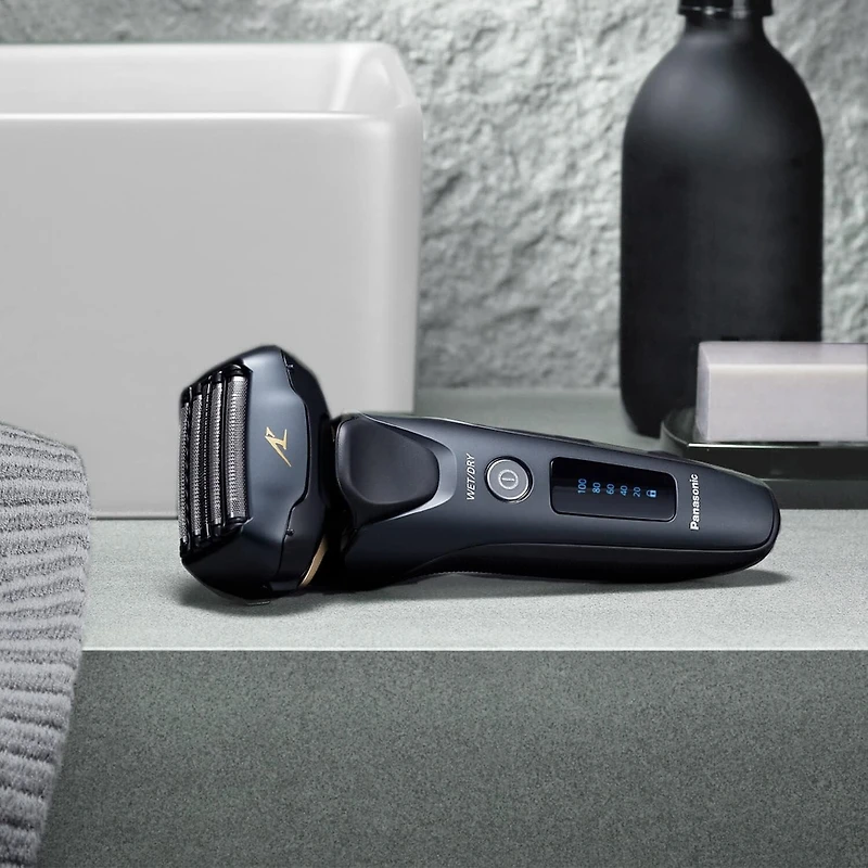 Panasonic ESLV67 Premium 5-blade Wet & Dry Electric Shaver, ARC5  Black