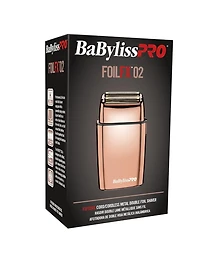 BPRO FOIL CORDLESS DOUBLE FOIL SHAVER ROSEGOLD