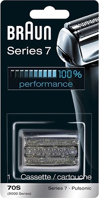 Braun 70S  Series 7 Foil and Cutter Replacement Head, Silver