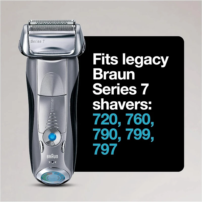 Braun 70S  Series 7 Foil and Cutter Replacement Head, Silver