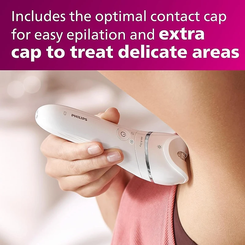 Philips Wet & Dry Epilator Series 8000 - 8 attachments