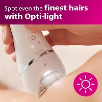 Philips Wet & Dry Epilator Series 8000 - 8 attachments