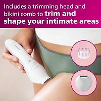 Philips Wet & Dry Epilator Series 8000 - 8 attachments