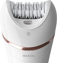 Philips Wet & Dry Epilator Series 8000 - 8 attachments