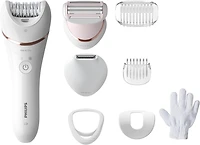 Philips Wet & Dry Epilator Series 8000 - 8 attachments