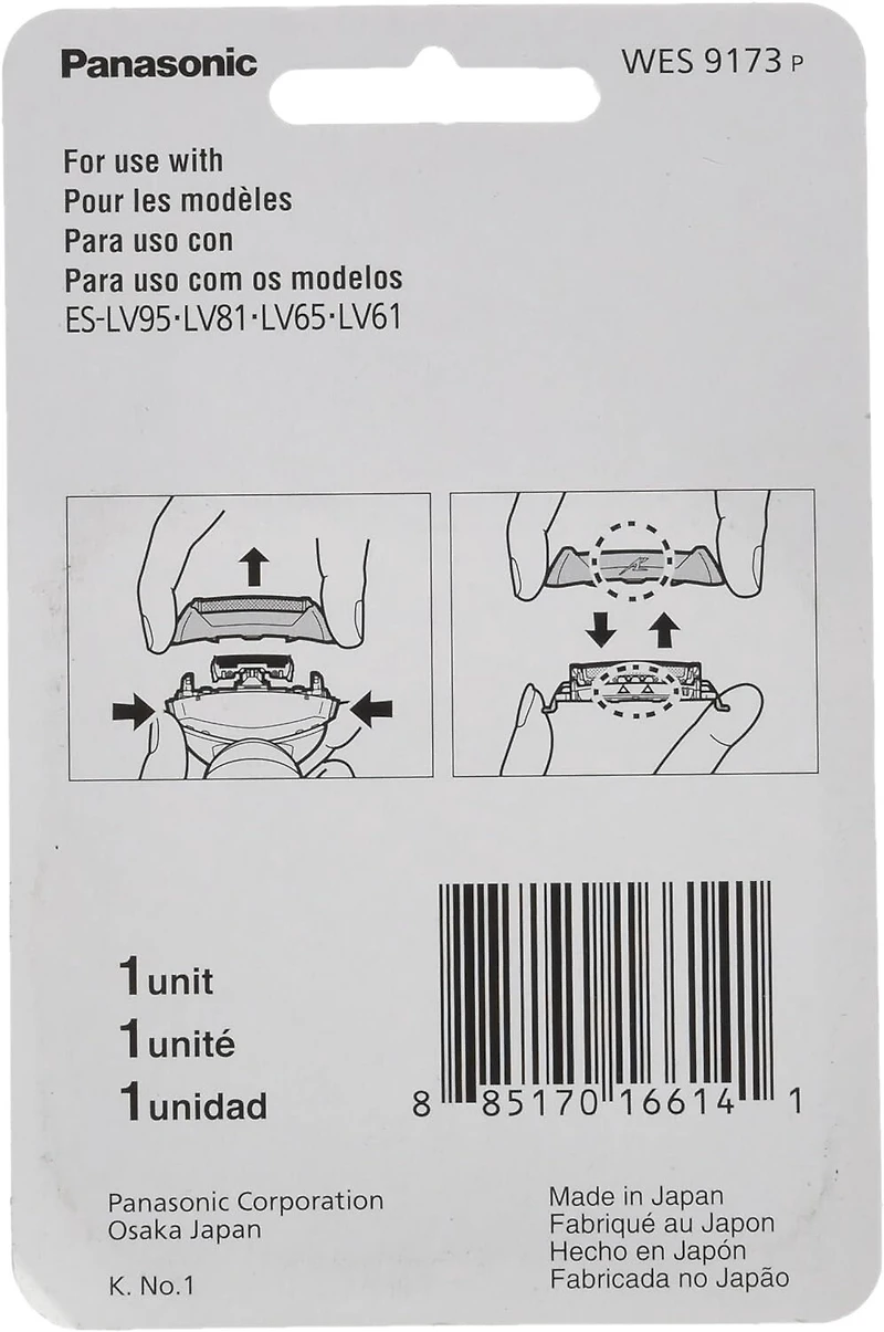 Panasonic WES9173P Outer Foil Replacement For ESLV95 ESLV65 and older Models