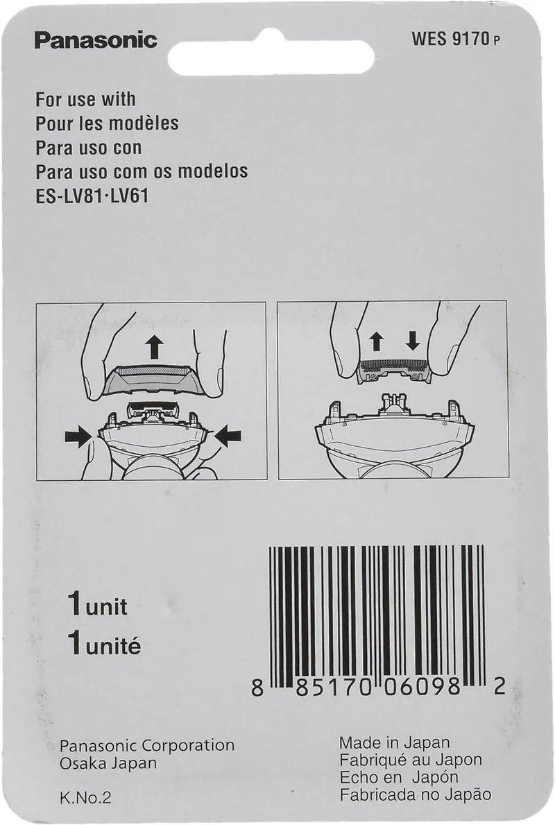 Panasonic  WES9170P  Inner Blade Replacement for ESLV65, ESLV95, ESLV9N & Other Models