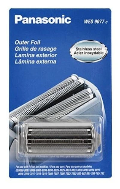 Panasonic WES9077C Outer Foil Replacement For 3-Blade Shavers Models: ES8036,  ES7801, ES8033 & More