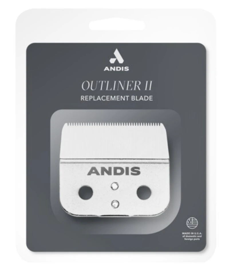 Andis Outliner II Replacement Square Blade, #04604