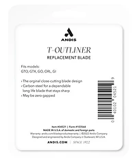 Andis T-Outliner Replacement T-Blade, #04521