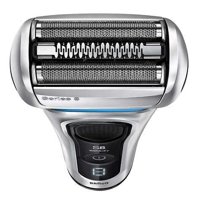 Braun 83M Series 8 Electric Shaver Foil and Cutter Replacement Head, Matte Silver