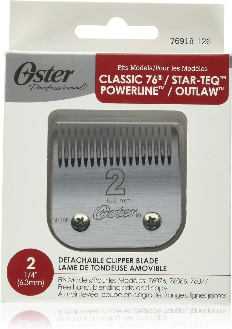 Oster Professional 76918-126 Replacement Blade for Classic 76 & other Model Clippers