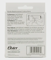 Oster Professional  Classic 76 & Other Models Replacement Blade, Size 0A: 3/64", 1.2mm