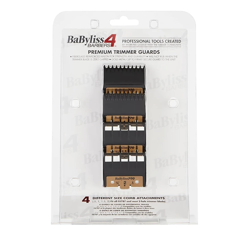 BaBylissPRO Premium Trimmer Guards for FX797,FX787, FX726 & Others