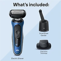 Braun Series 6 6172CC Electric Shaver with SmartCare Cleaning Center