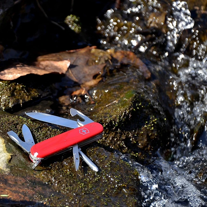 Victorinox Tinker 91mm 12 Function Swiss Army Pocket Knife- Red
