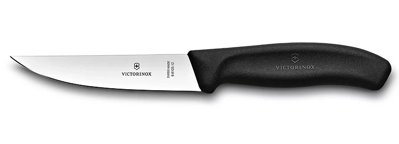Victorinox Swiss Classic 4.7" (12 cm) Straight-edge Carving Knife- Black- 6.8103.12B