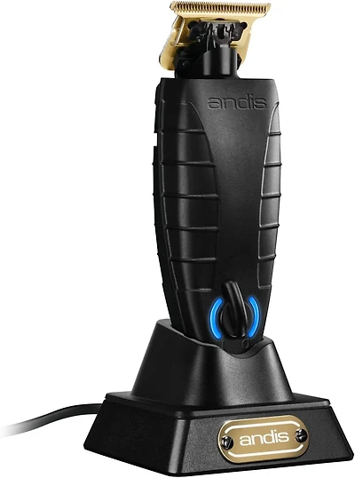 Andis #74150 GTX-EXO Professional Cord/Cordless Lithium-ion Electric Beard & Hair Trimmer with Charging Stand, Black