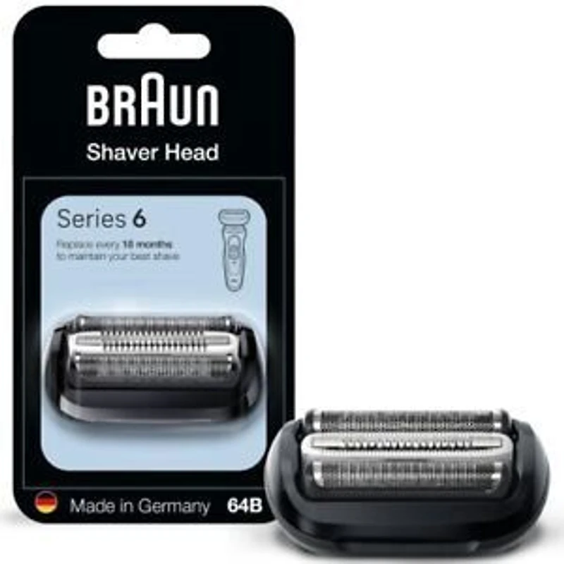 Bruan 64S Series 6 Foil and Cutter Replacement Head Black