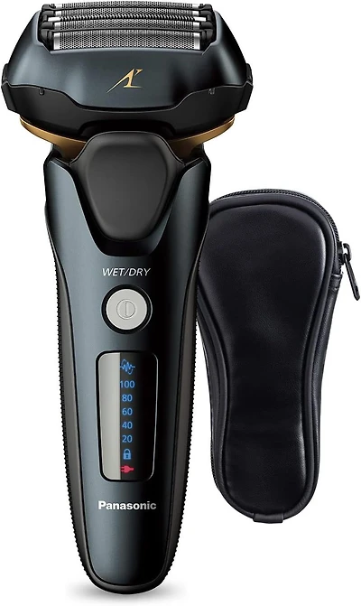 Panasonic ESLV67 Premium 5-blade Wet & Dry Electric Shaver, ARC5  Black