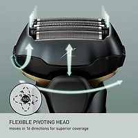 Panasonic ESLV67 Premium 5-blade Wet & Dry Electric Shaver, ARC5  Black