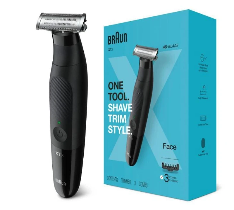Braun Series XT3  4D Blade Trimmer, XT3000