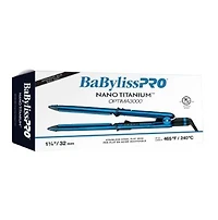 BaBylissPRO® Nano Titanium™ Prima Styling Iron 1.25 inch Blue/Black BABSS3000MBTC