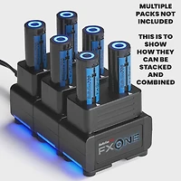 BABYLISS FX1 DUO CHARGER WITH 2 BATTERIES PPK MATTE BLACK
