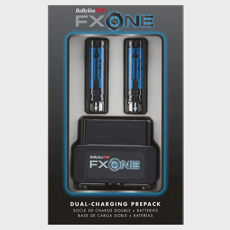 BABYLISS FX1 DUO CHARGER WITH 2 BATTERIES PPK MATTE BLACK