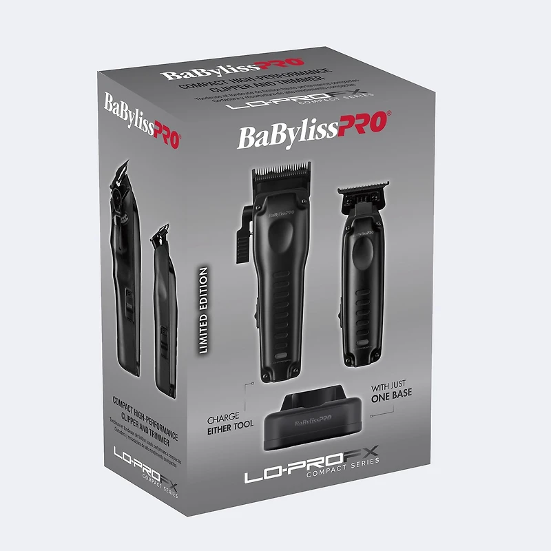 BaBylissPRO® LO-PROFX Compact Series Clipper & Trimmer Prepack (Limited Edition)