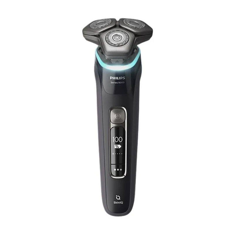 Philips Series 9000 Electric Shaver, Wet & Dry Use, with Charging Stand, Cleaning System, S9986/55 , Black
