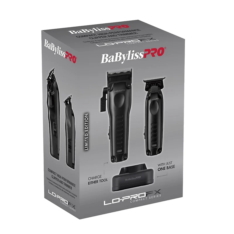 BaBylissPRO® LO-PROFX Compact Series Clipper & Trimmer Prepack (Limited Edition)