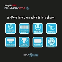 FXONE BLACKFX Double Foil Shaver