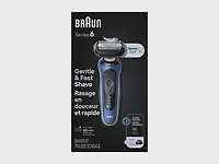 Braun Electric Shaver for Men, Series 6 6120s, Wet & Dry