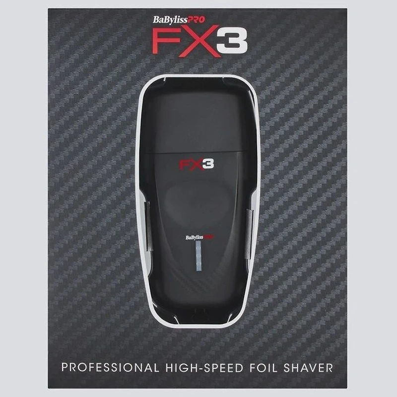 Corded/Cordless High-Speed Double Foil Shaver, FXX3SB