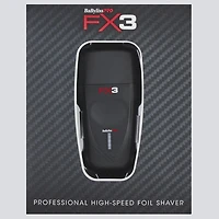 Corded/Cordless High-Speed Double Foil Shaver, FXX3SB