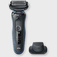 Braun Solo Series 5: 5018S Wet & Dry Electric Shaver with Precision Trimmer, Blue