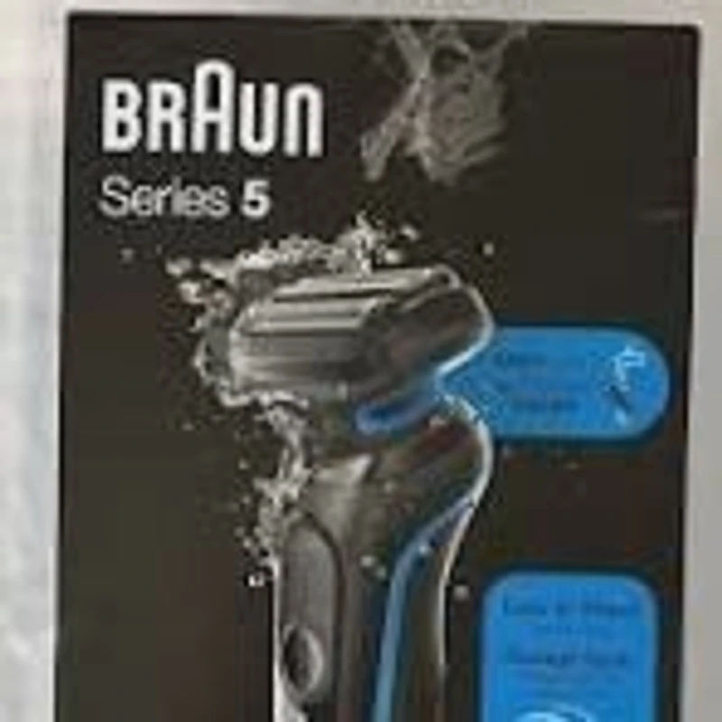 Braun Solo Series 5: 5018S Wet & Dry Electric Shaver with Precision Trimmer, Blue