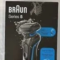 Braun Solo Series 5: 5018S Wet & Dry Electric Shaver with Precision Trimmer, Blue