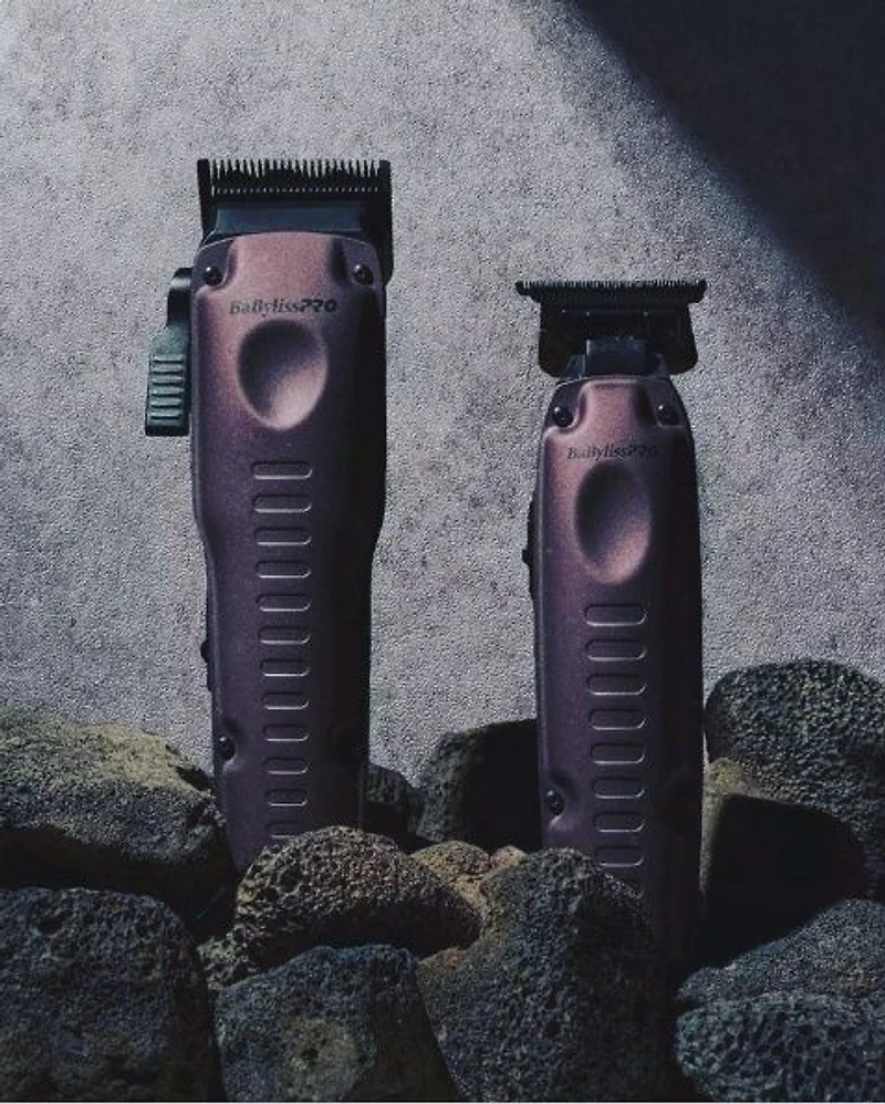 BaBylissPRO® FXONE Lo-ProFX Limited Edition Nightfall Collection Clipper & Trimmer + Dual Battery Charging PrePack