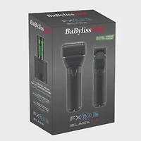 BaBylissPRO FXONE BLACKFX Trimmer & Double-Foil Shaver Prepack